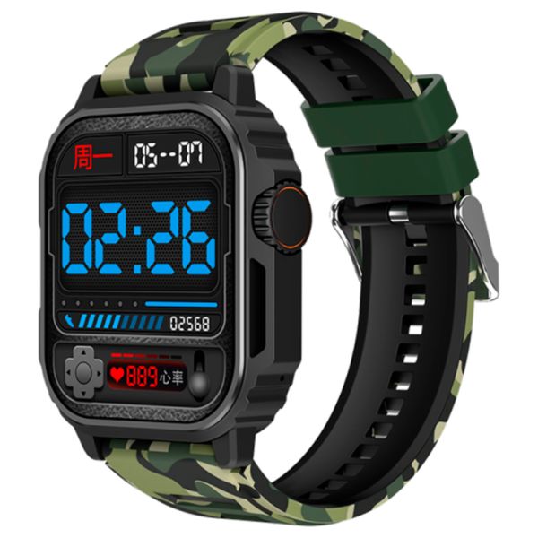 Reloj Smartwatch Estilo Militar