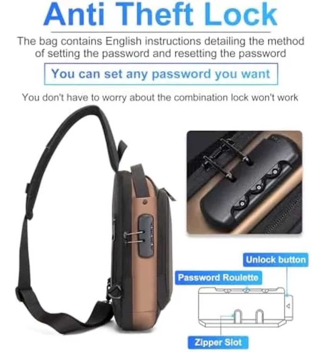 BOLSO TIPO BANDOLERA ANTIROBO