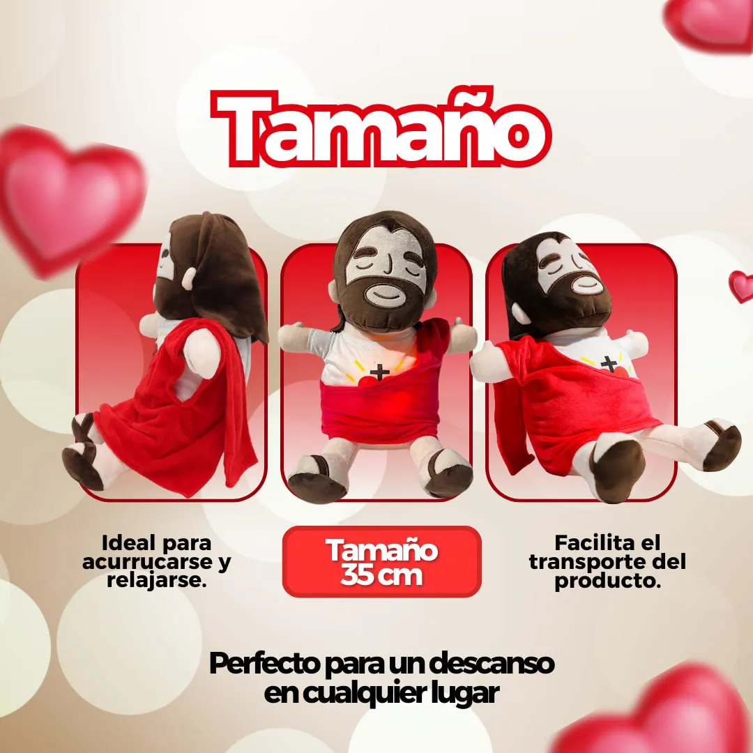 Peluche Jesús Que Respira 💕