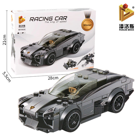 Juego -Bloques Coche Carrera Robot LEGO